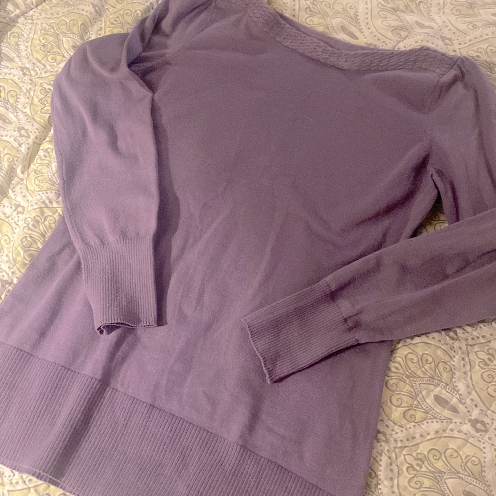 Boat neck sweater